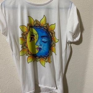 sun and moon tee
